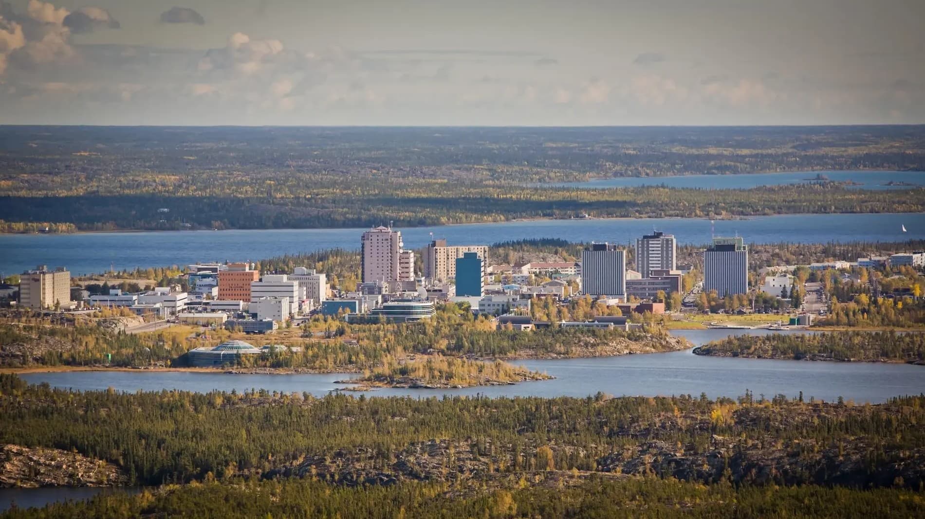Yellowknife cityscape