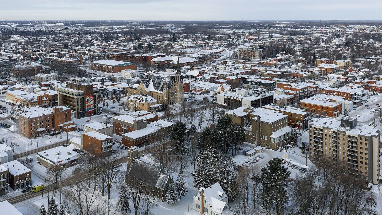 Drummondville cityscape