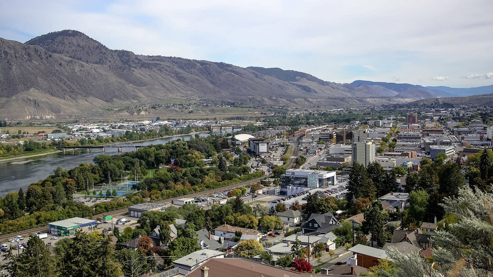 Kamloops cityscape