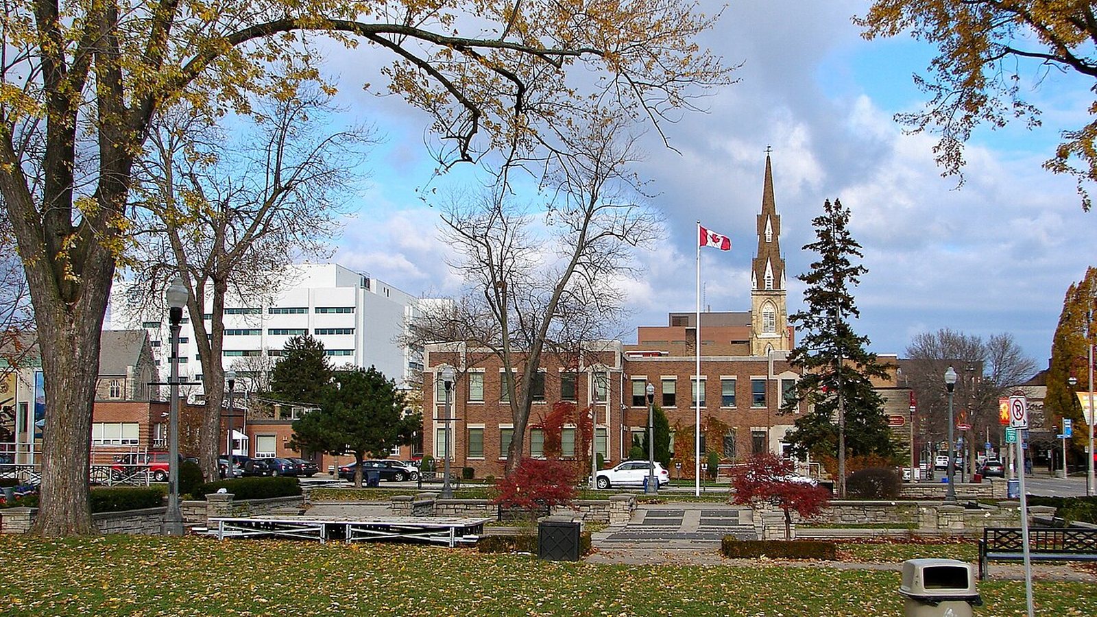 Oshawa cityscape
