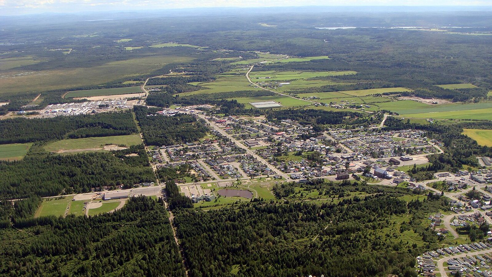 Saguenay cityscape