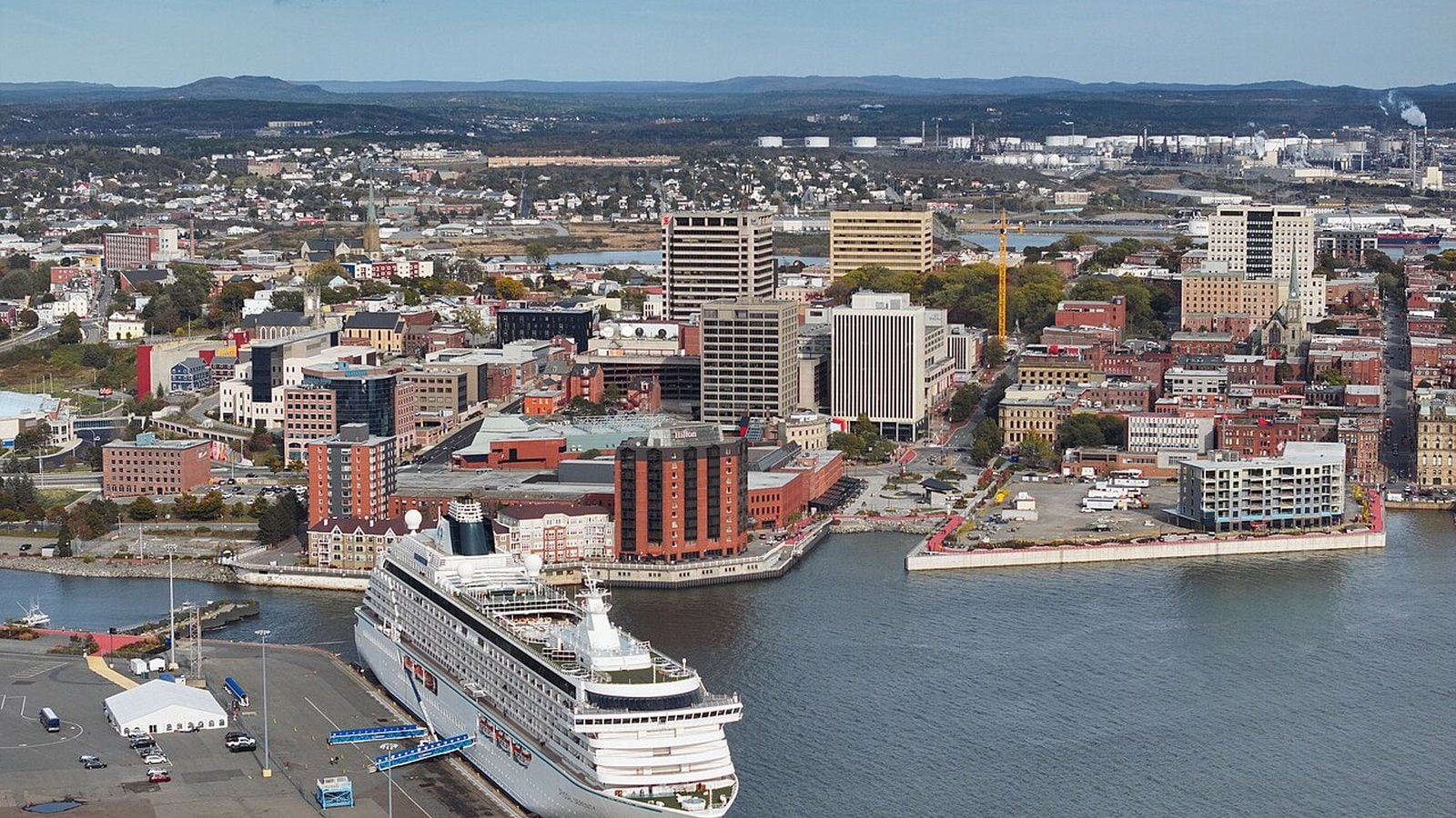 Saint John cityscape
