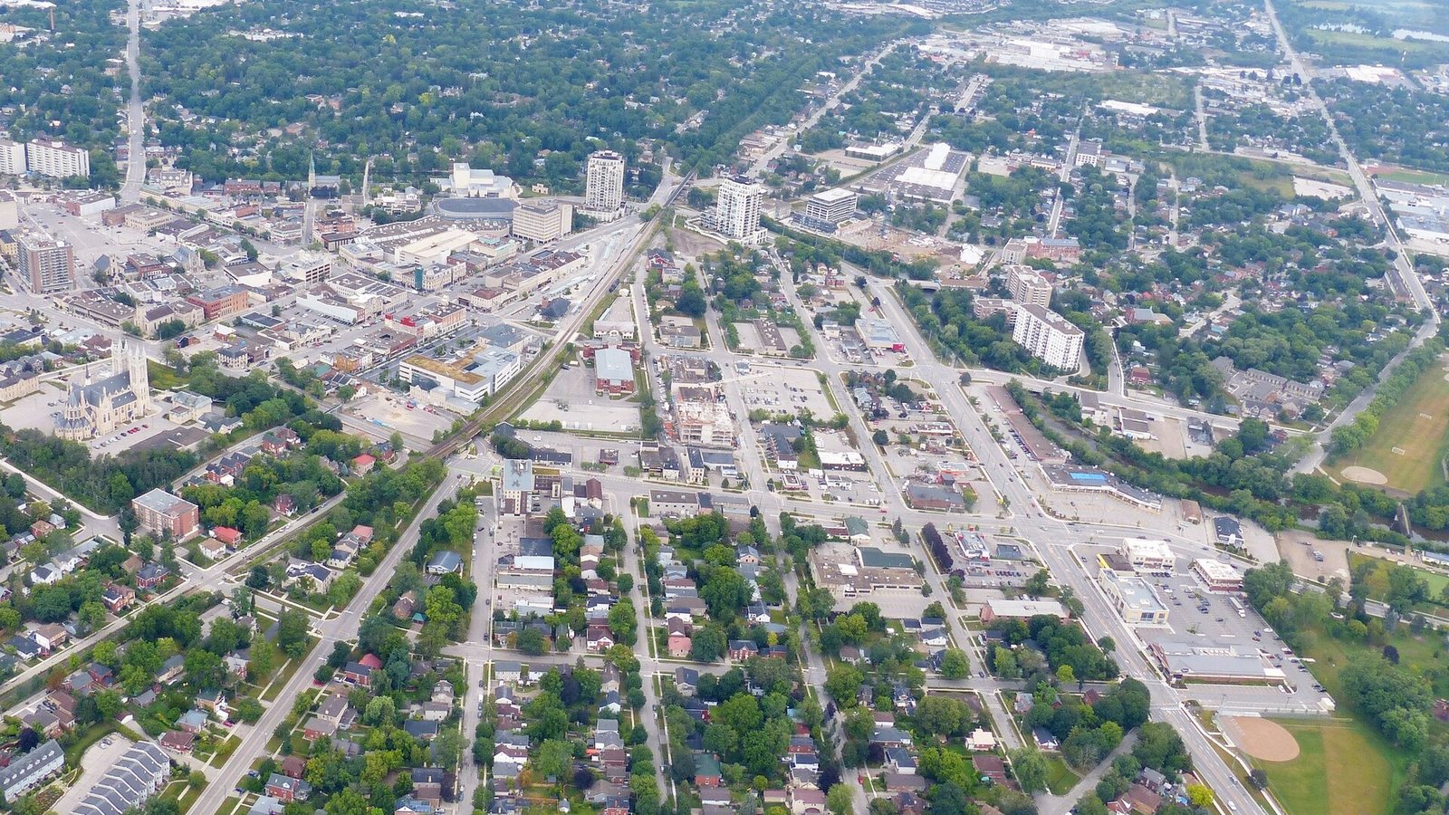 Guelph cityscape