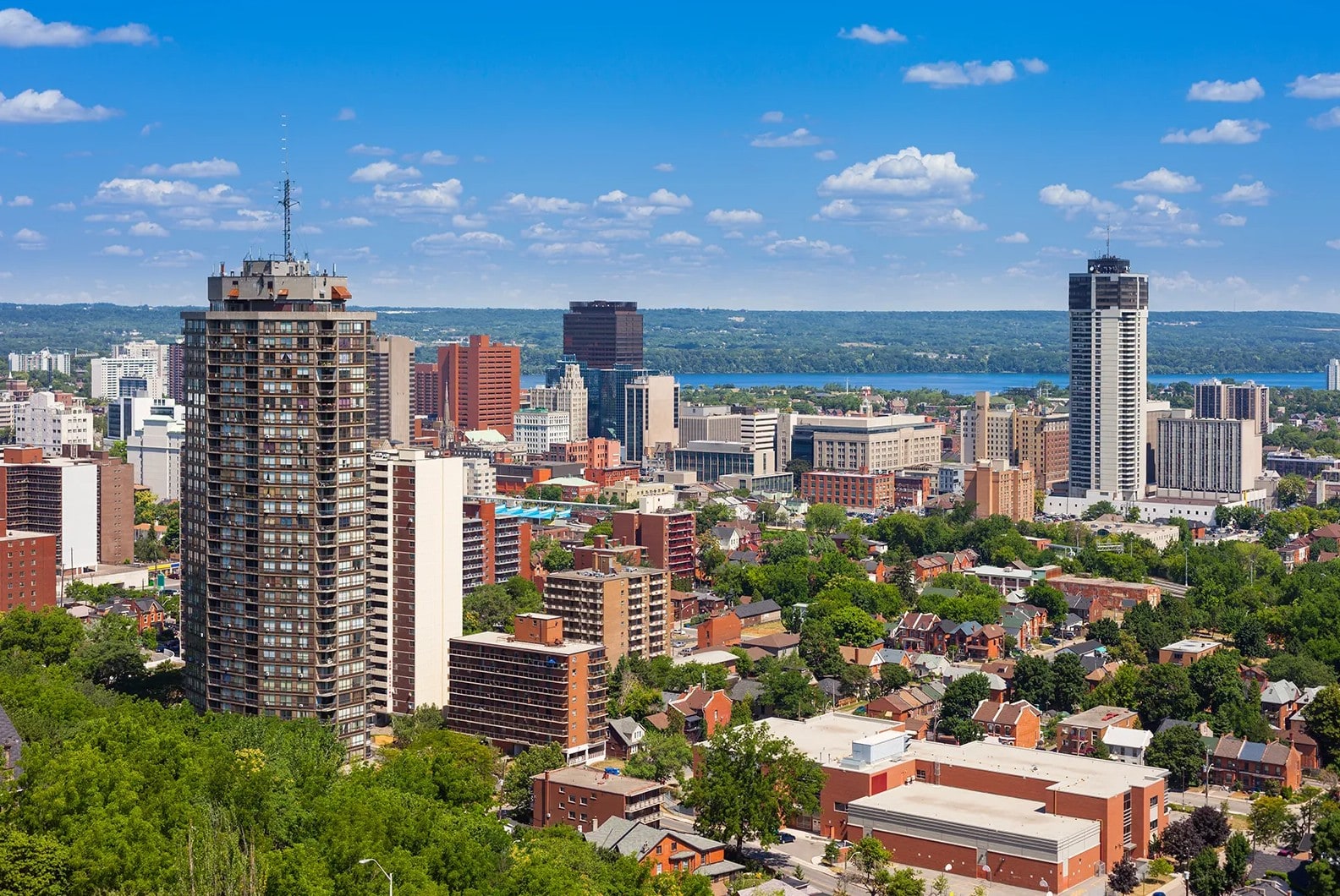 Hamilton cityscape