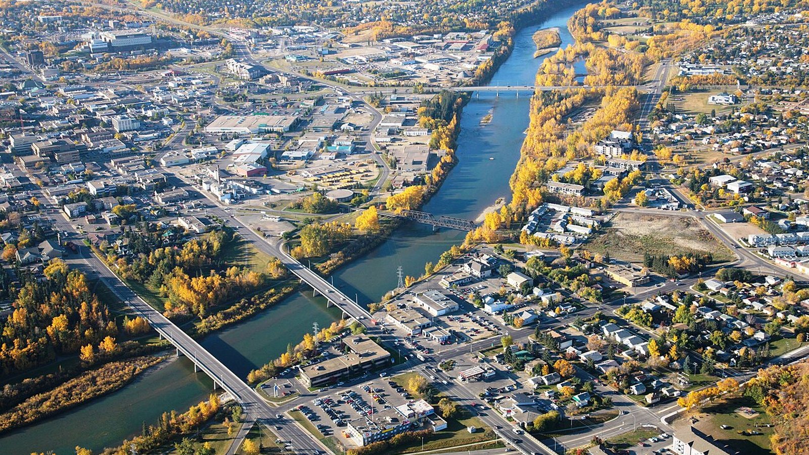 Red Deer cityscape
